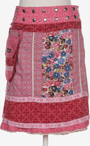 MOSHIKI Skirt in XS-XL in Pink: front