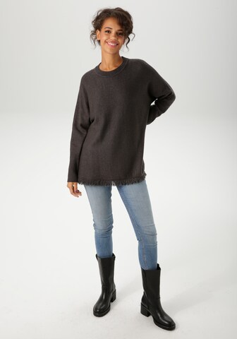 Aniston CASUAL Sweater in Grey