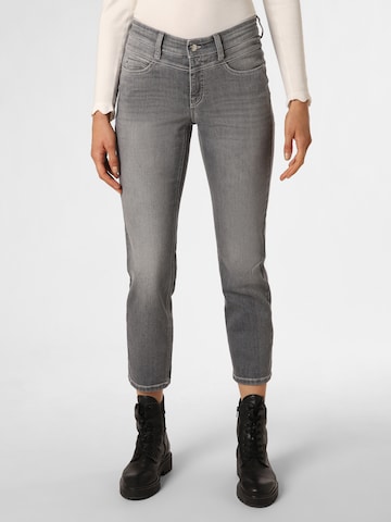 Cambio Slim fit Jeans ' Posh ' in Grey: front