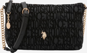 U.S. POLO ASSN. Válltáska 'Rayon' - fekete: elől