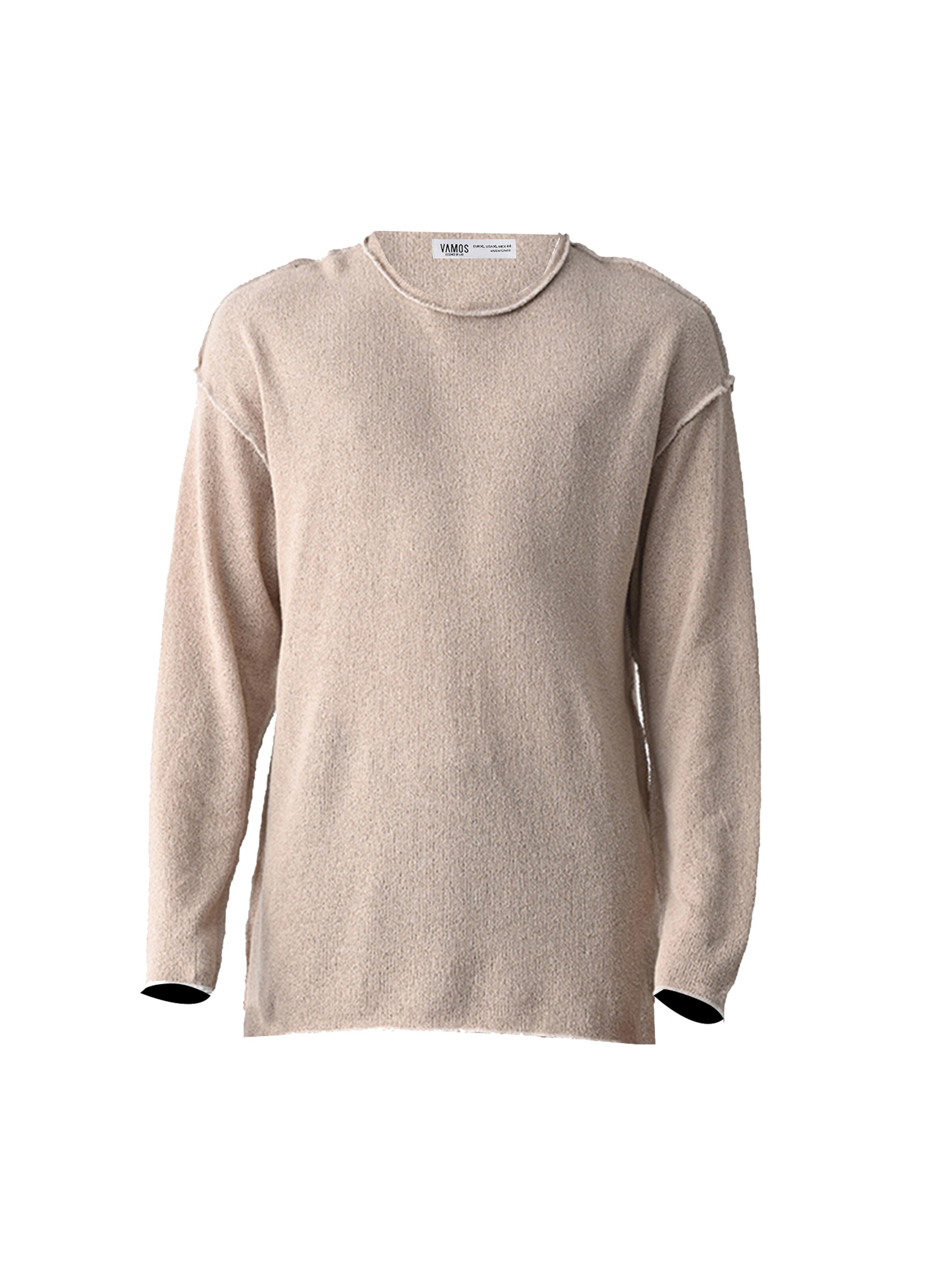 Pullover di VAMOS CLO in beige: frontale