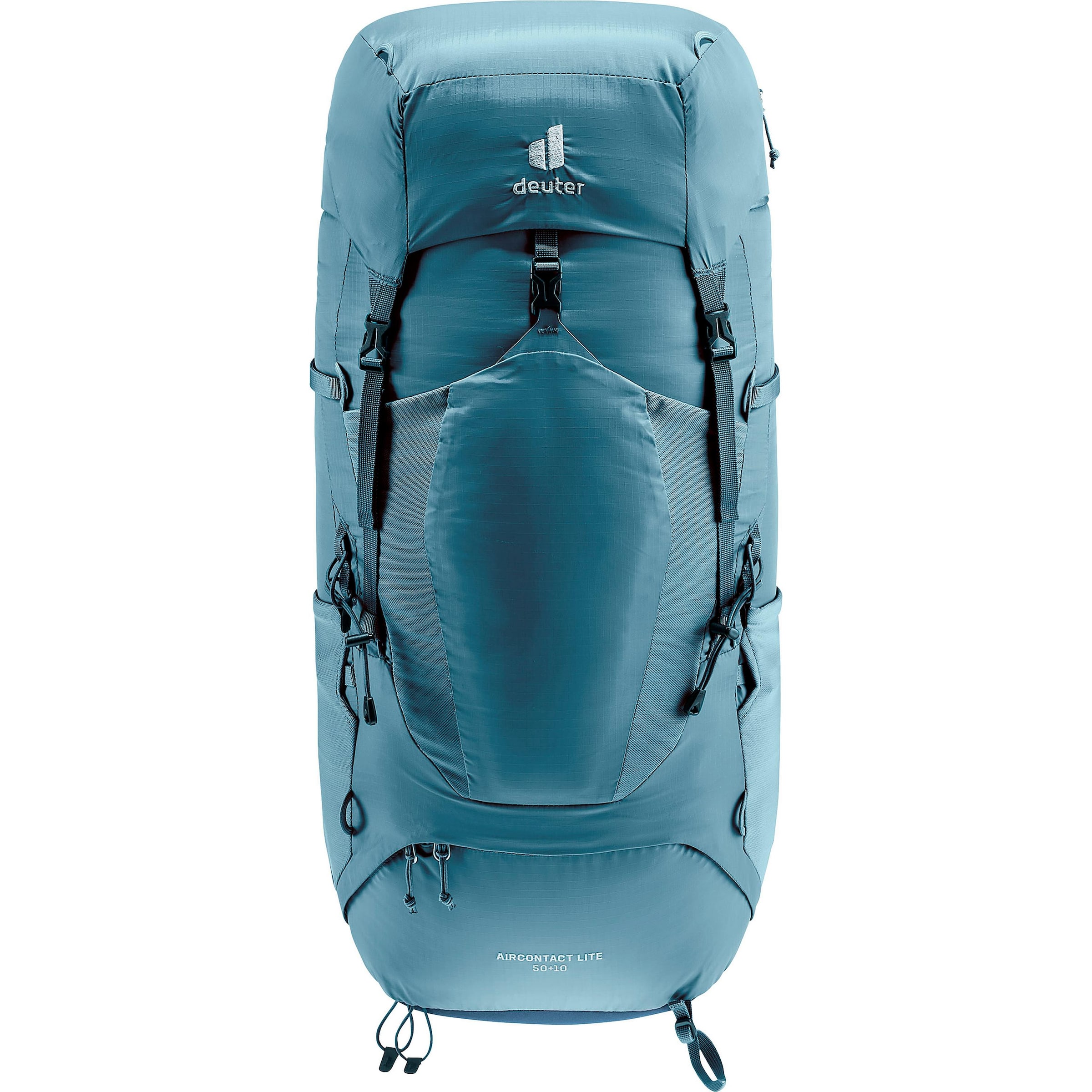 DEUTER Sportrucksack 'Aircontact Lite 50 + 10' in Blau: Vorderseite