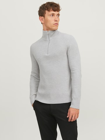 JACK & JONES - Jersey 'Perfect' en gris: frente