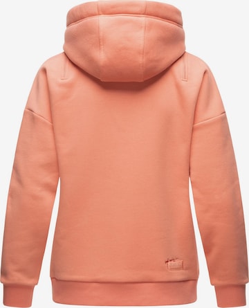 NAVAHOO Sweatshirt 'Zuckerbärchen' i orange