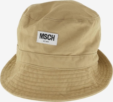 MSCH COPENHAGEN Hut oder Mütze One Size in Beige: predná strana