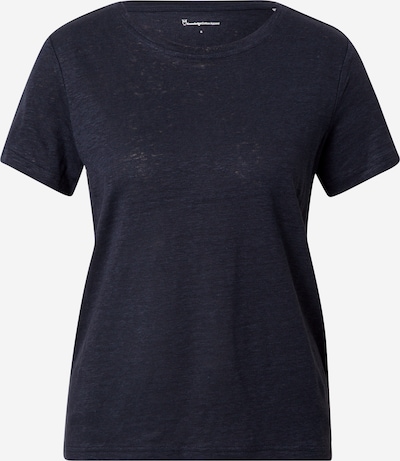 KnowledgeCotton Apparel Camiseta 'HOLLY' en azul oscuro, Vista del producto