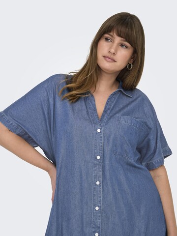 Chemisier 'CARPenna' ONLY Carmakoma en bleu