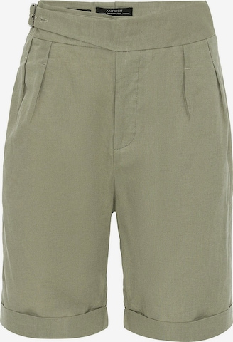 žalia Antioch Standartinis Klostuotos kelnės: priekis