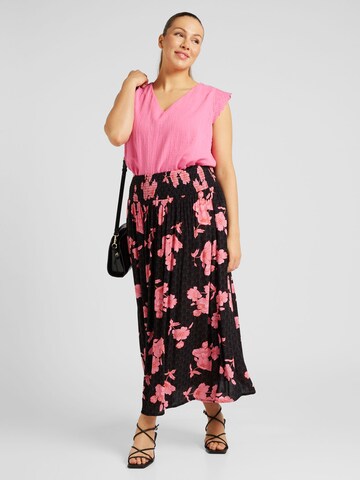 ONLY Carmakoma Blouse 'CARThyra' in Pink