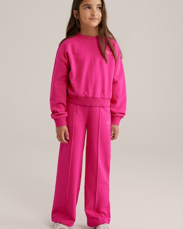 WE Fashion Sweatshirt i rosa
