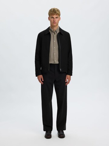 SELECTED Between-season jacket in Black