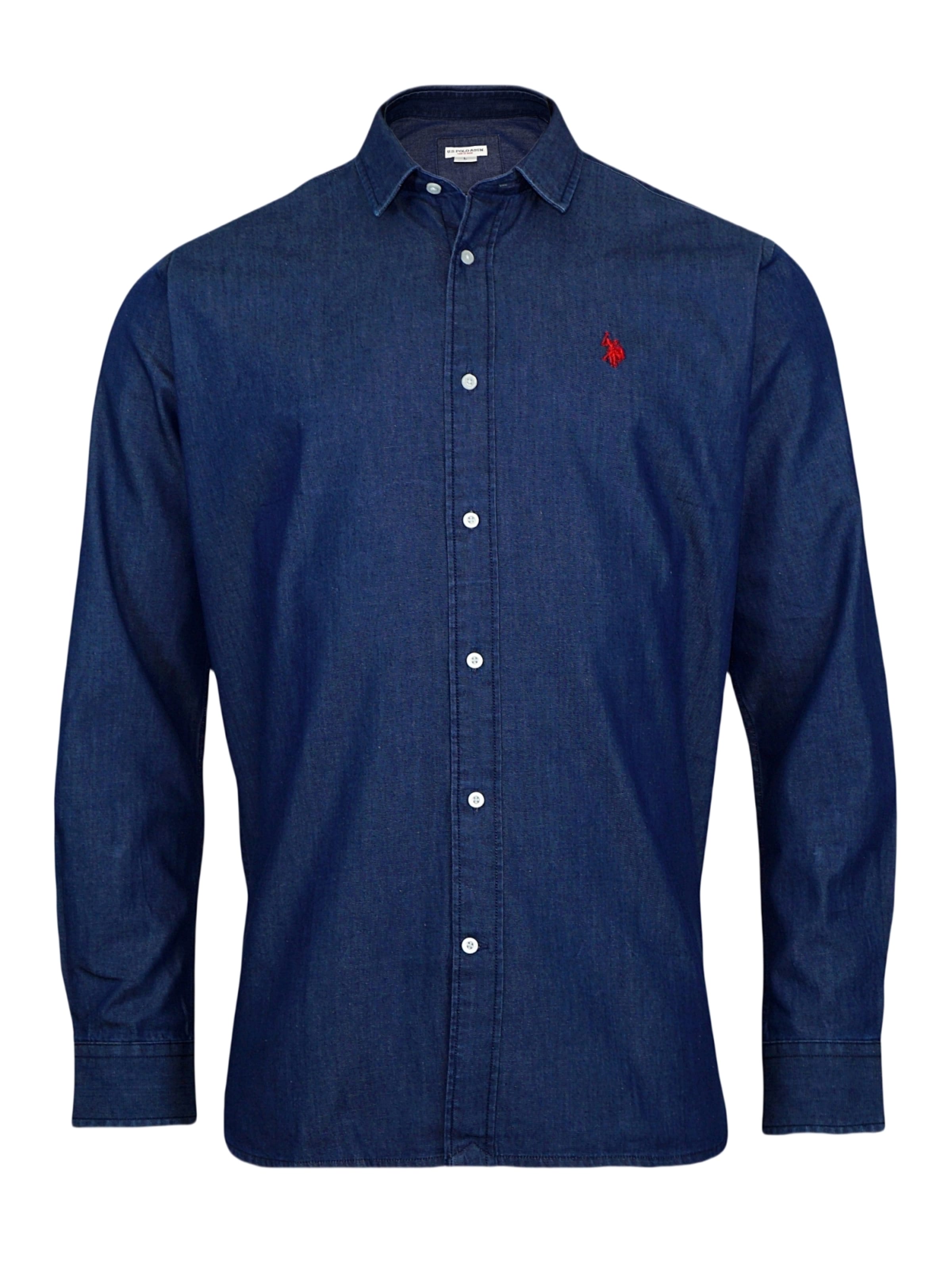 Regular fit Camicia di U.S. POLO ASSN. in blu: frontale