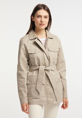 Veste mi-saison Usha en beige : devant