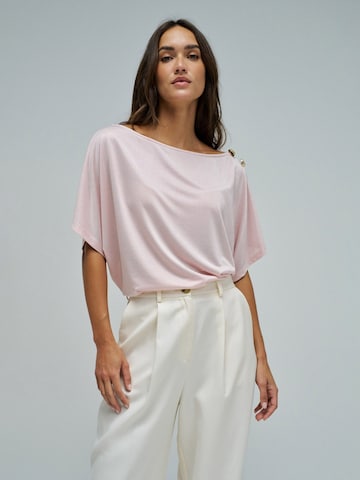 Salsa Jeans Shirt in Roze: voorkant