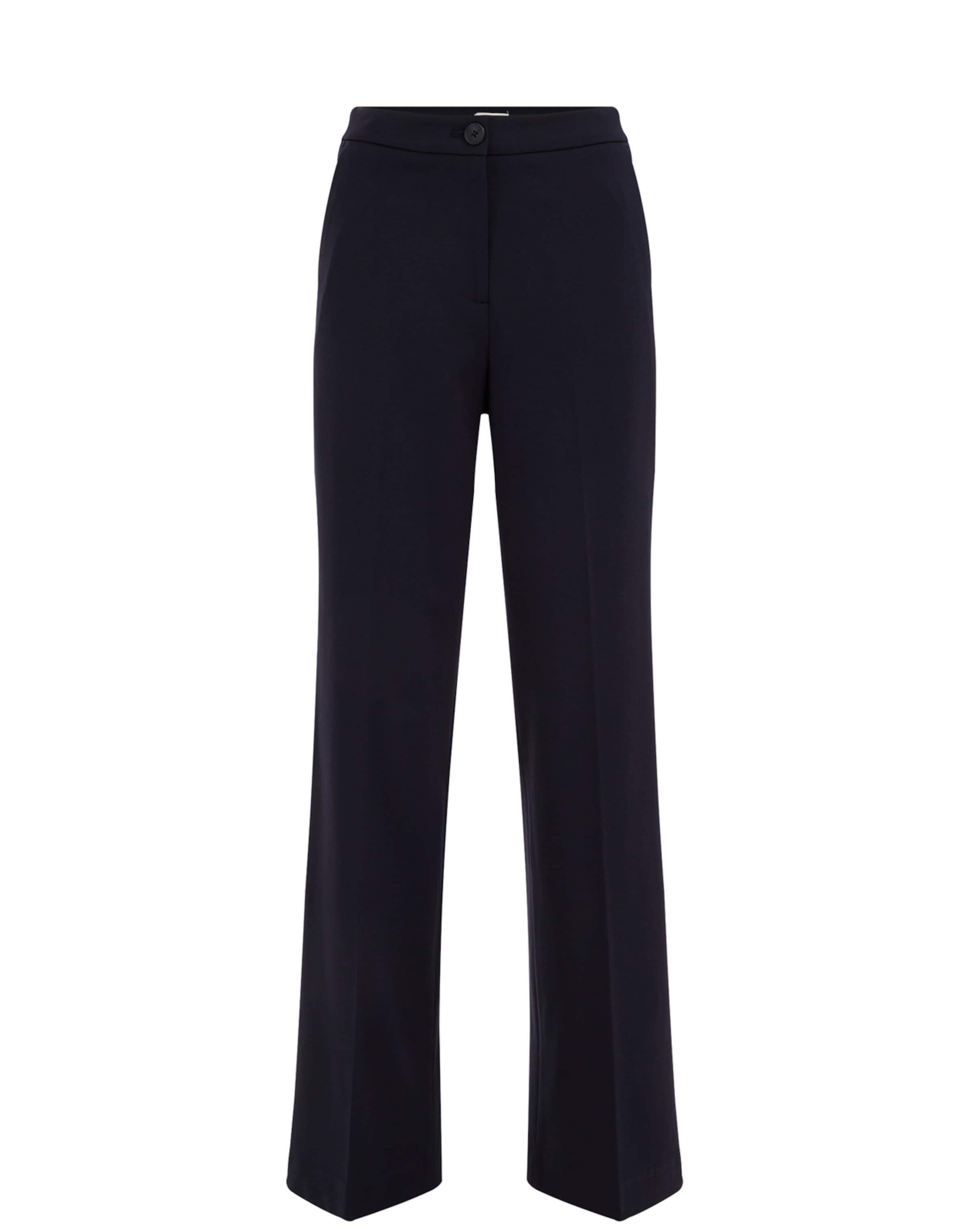WE Fashion Regular Pantalon in Blauw: voorkant