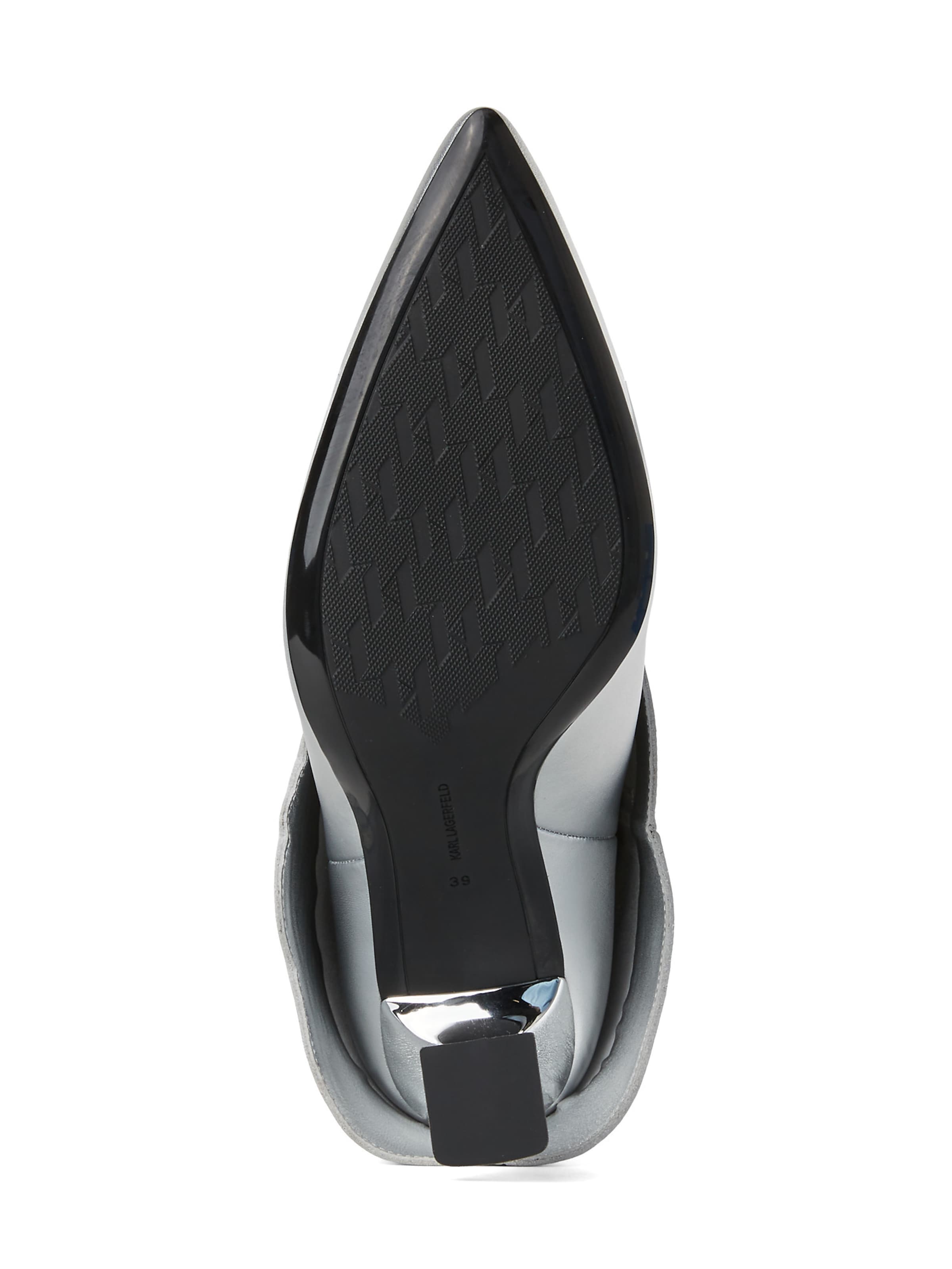 Karl Lagerfeld - Botines 'Debut II' en plata