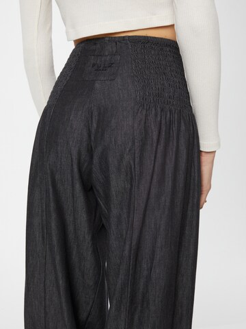 PULZ Jeans Wide Leg Haremshose 'Jill' in Schwarz