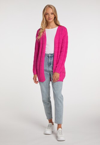 MYMO Knit Cardigan in Pink