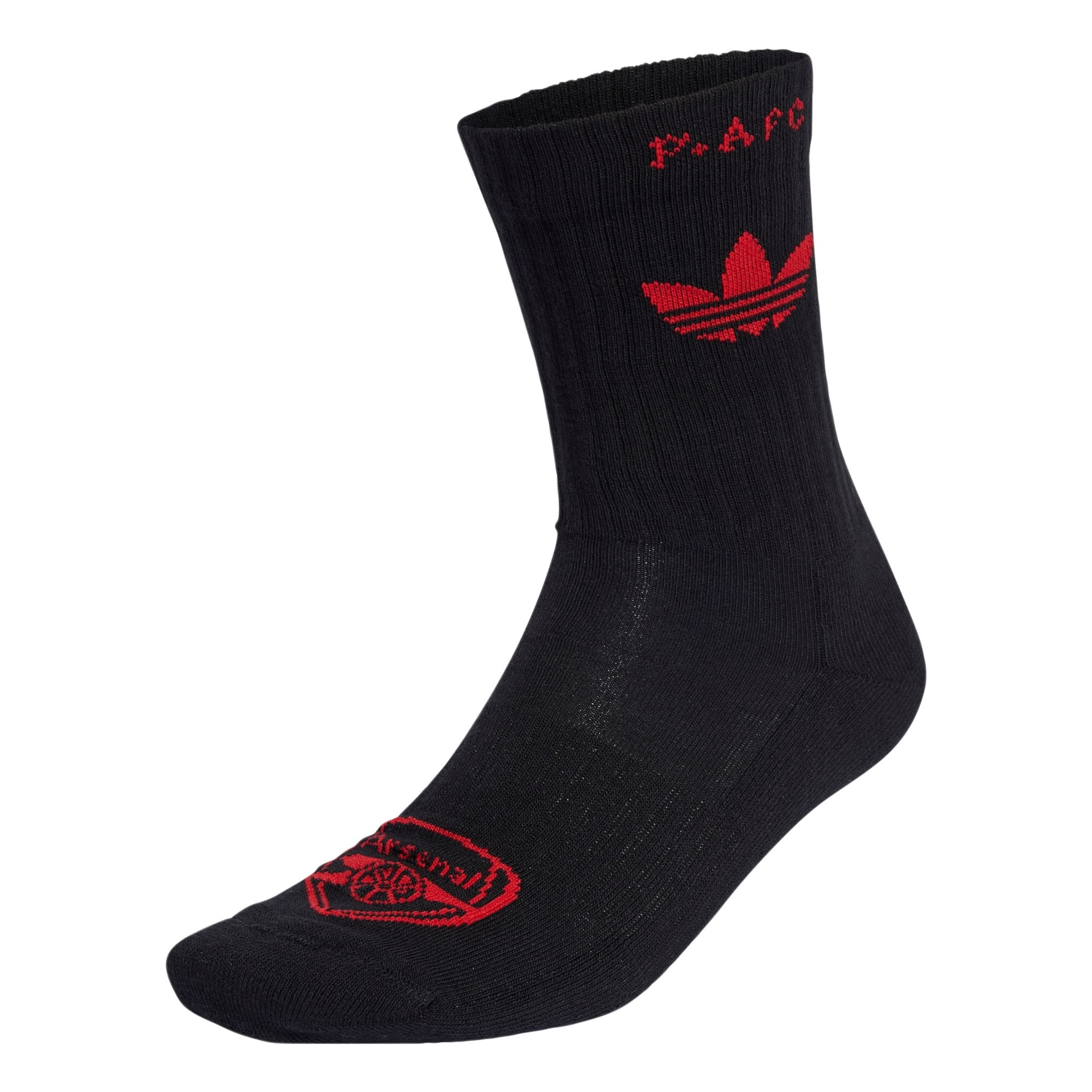 ADIDAS PERFORMANCE Sports socks 'Arsenal FC Places+Faces' in Black: front
