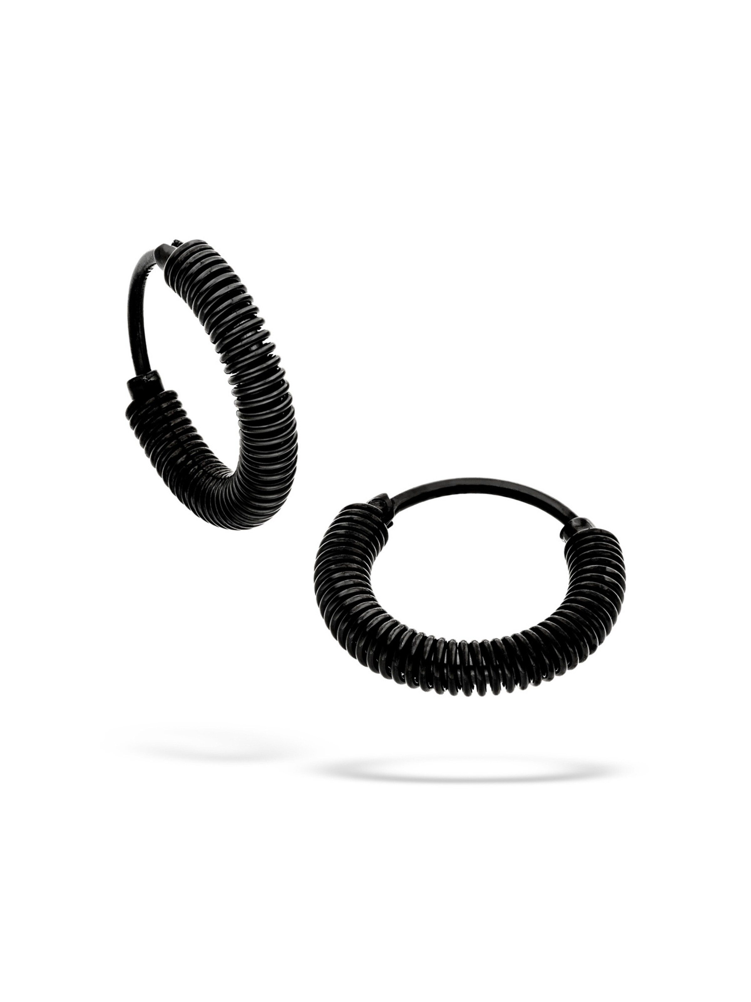 Liebeskind Berlin Oorbellen 'Twist' in Zwart