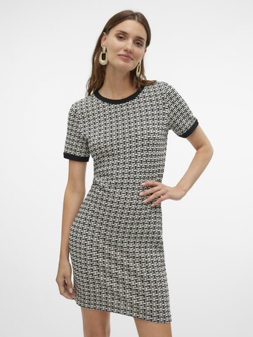 VERO MODA Gebreide jurk 'Charlie' in Wit