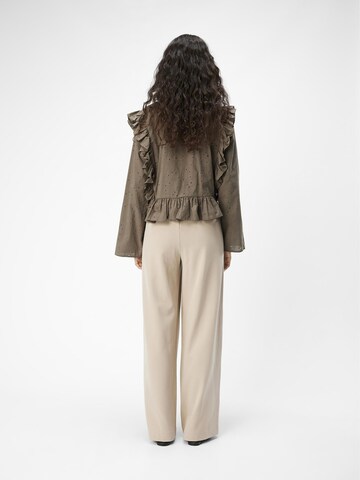 OBJECT - Pierna ancha Pantalón 'Lisa' en beige