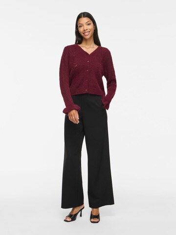 VILA Knit cardigan 'DANNA' in Red