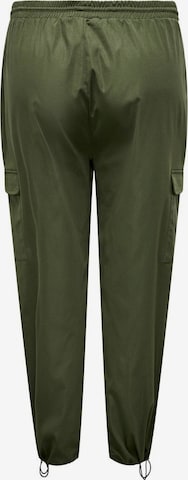 ONLY Carmakoma Tapered Cargo trousers in Green