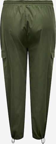 ONLY Carmakoma Tapered Cargo Pants in Green