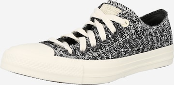 CONVERSE Låg sneaker 'CTAS OX' i svart: framsida