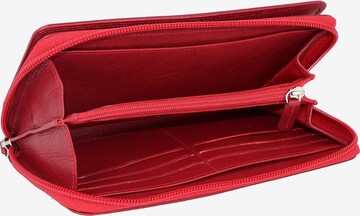 GOLDEN HEAD Wallet 'Polo' in Red