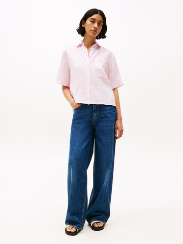 TOMMY HILFIGER Bluse in Pink