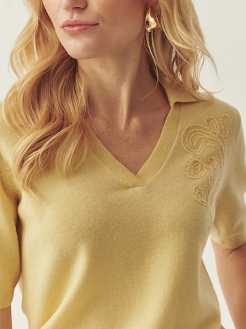 TATUUM Блузка в Желтый