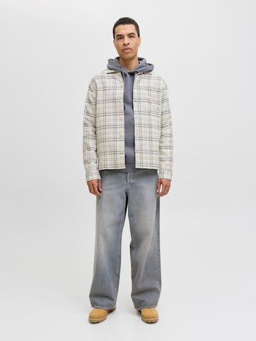 JACK & JONES Regular fit Button Up Shirt in White