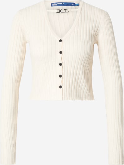Kardiganas iš KARL LAGERFELD JEANS, spalva – vilnos balta, Prekių apžvalga