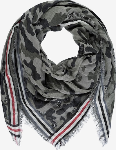 Passigatti Tuch 'Camouflage-Tuch mit Pailletten' in One Size in rot, Produktansicht