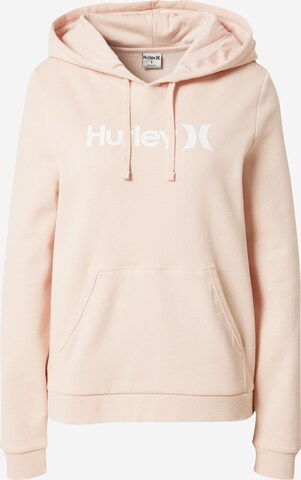 Hurley Sportief sweatshirt in Roze: voorkant