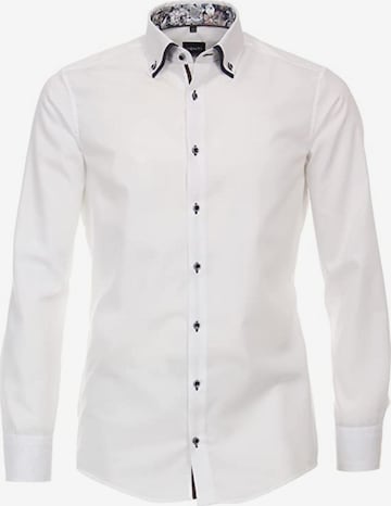 VENTI Regular fit Zakelijk overhemd in Wit: voorkant