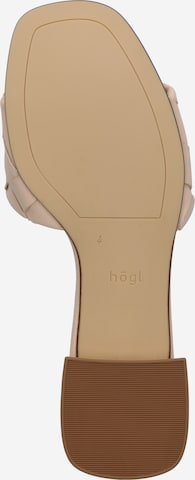 Högl - Zapatos abiertos en beige