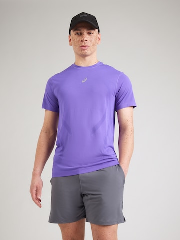 T-Shirt fonctionnel 'ROAD' ASICS en violet : devant