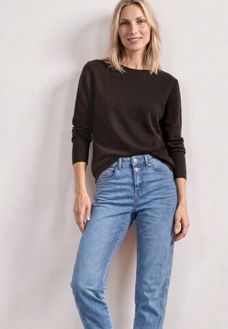 STREET ONE Sweater in Brown: front