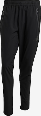 Slimfit Pantaloni sportivi 'Tiro 25' di ADIDAS PERFORMANCE in nero: frontale