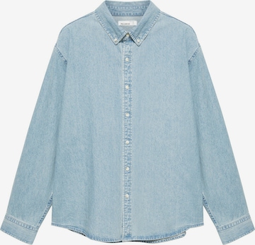 Pull&Bear Regular Fit Paita värissä sininen: etupuoli