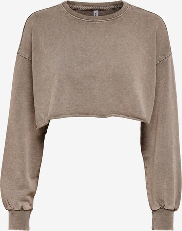 ONLY Sweatshirt 'Rocky' in Grau: predná strana