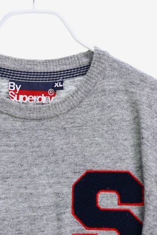 Superdry Sweater & Cardigan in XL in Grey