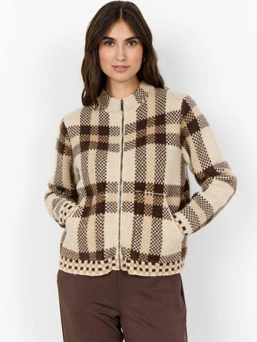 Cardigan Soyaconcept en marron : devant