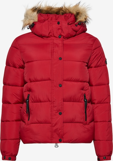 Superdry Veste d’hiver en rouge / noir, Vue avec produit