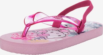 HELLO KITTY Sandale in Pink: front