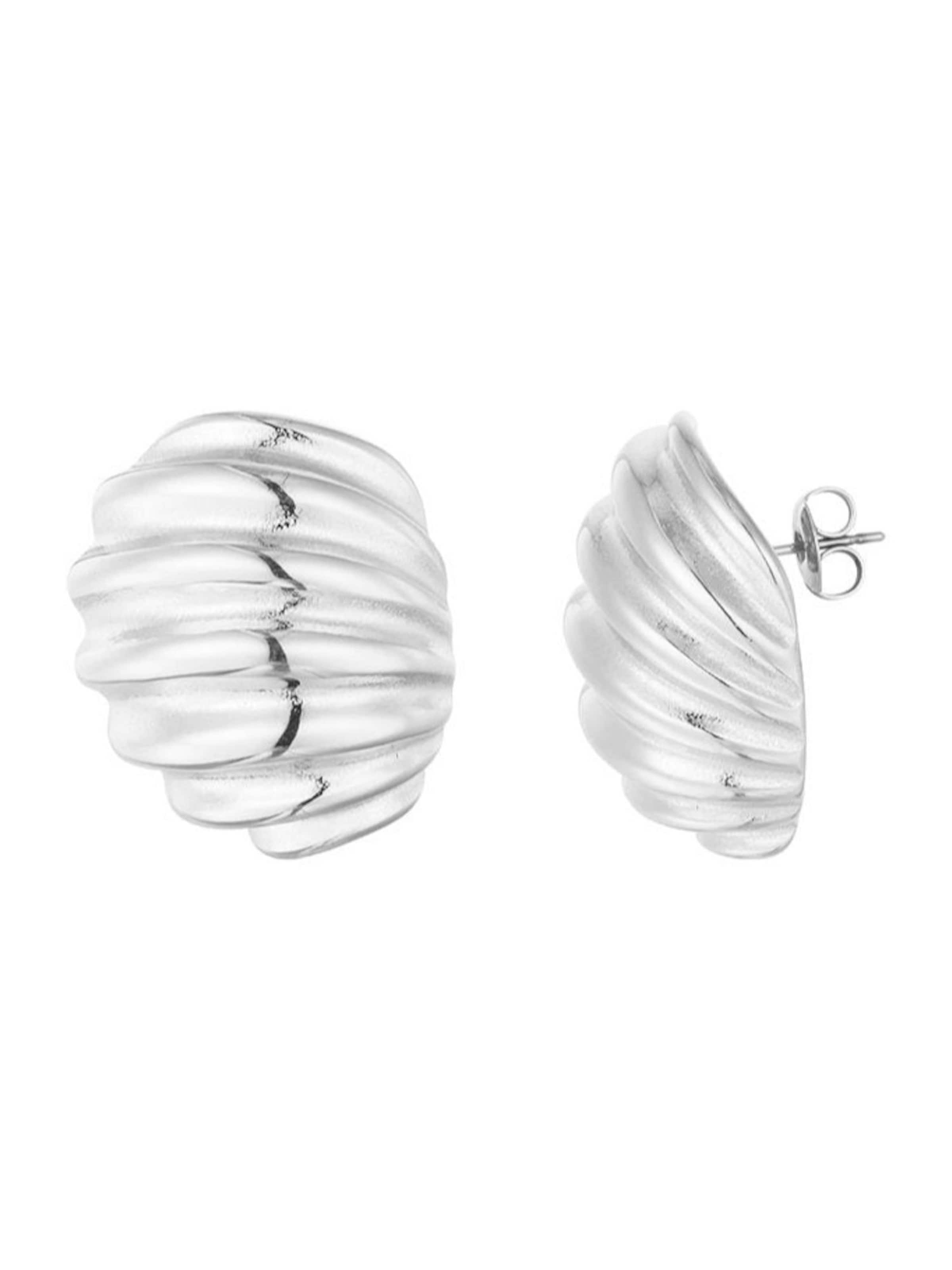 Cala Rose Earrings 'CALISTA' in Silver: front