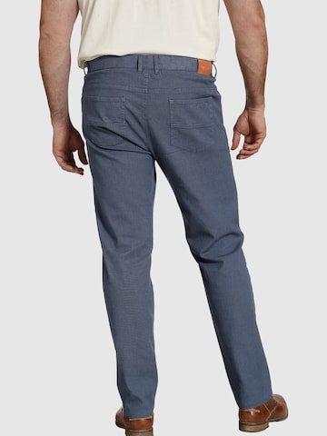 Charles Colby Loosefit Tiefbundhose ' Baron Ianto ' in Blau